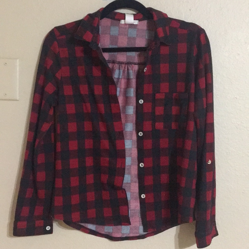 Self-Esteem Women’s Plaid Shirt